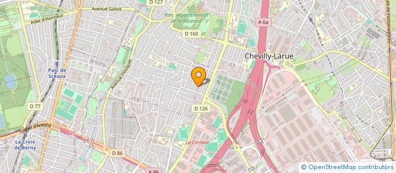 localisation de l'entreprise SATEL  L'HAY-LES-ROSES