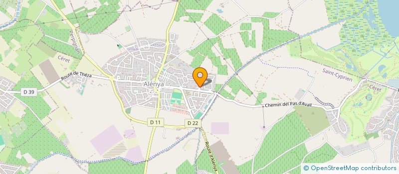 localisation de l'entreprise SATEL VIDEO à ELNE