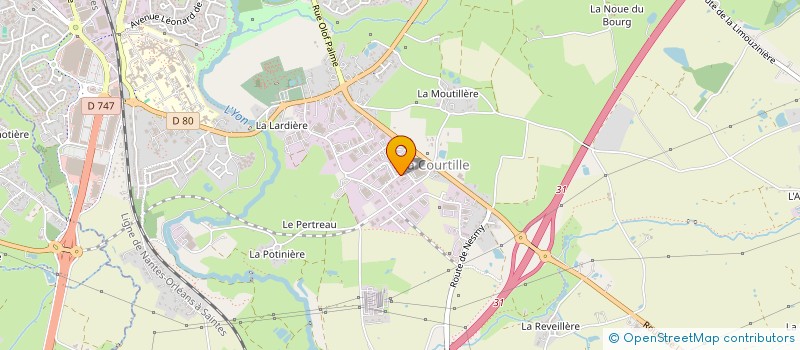 localisation de l'entreprise SATELI-TT à LA ROCHE-SUR-YON