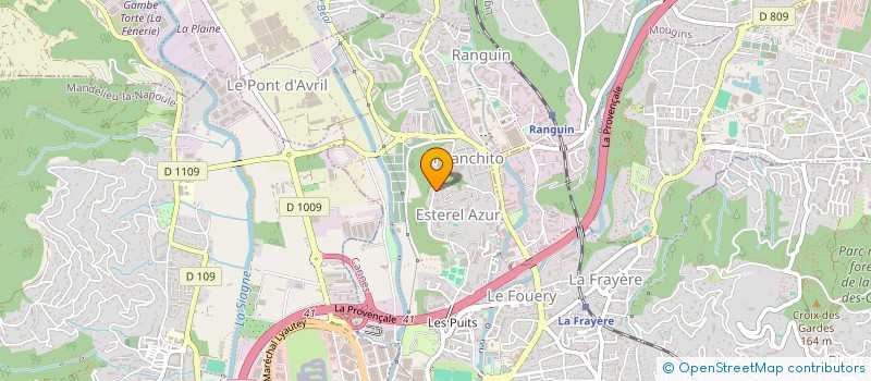 localisation de l'entreprise SATELLITE  CANNES