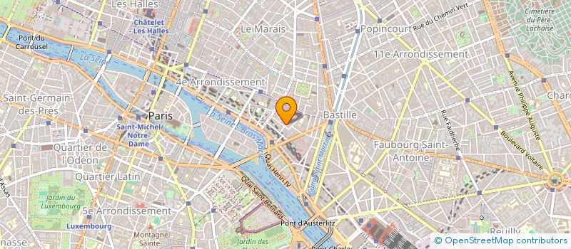 localisation de l'entreprise SATELLITE COMMUNICATIONS à PARIS