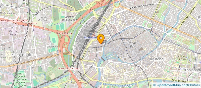 localisation de l'entreprise SATELLITE ENERGY  STRASBOURG