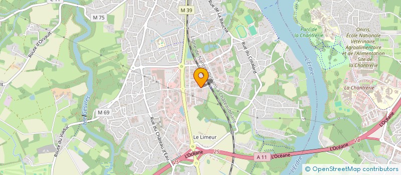 localisation de l'entreprise SATELLITE INFORMATIQUE à LA CHAPELLE-SUR-ERDRE