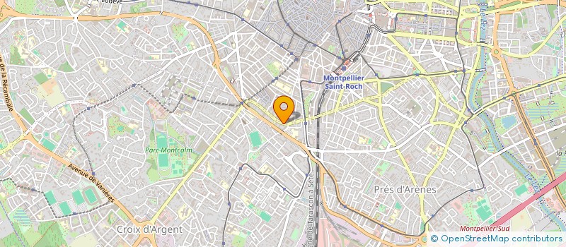 localisation de l'entreprise SATELLITE MULTIMEDIA SARL à MONTPELLIER