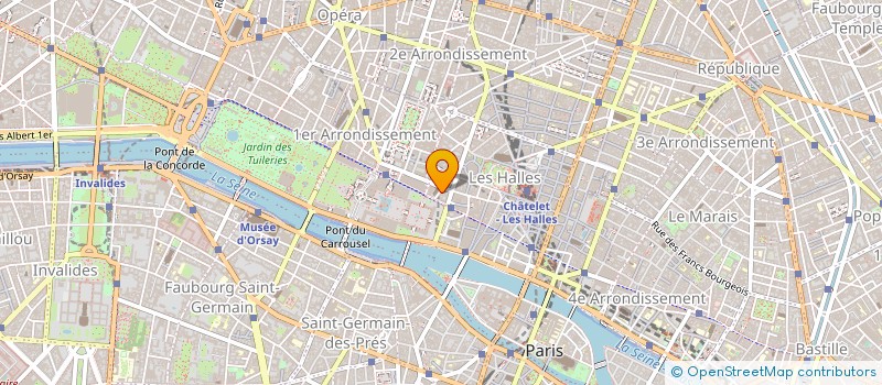 localisation de l'entreprise SATELLITE PRODUCTIONS  PARIS