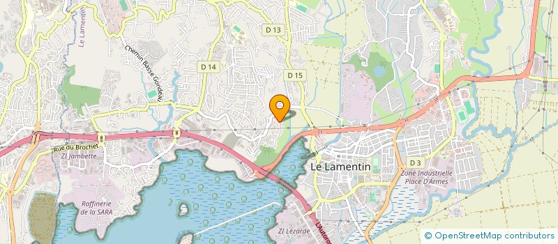 localisation de l'entreprise SATELLITE SECURITE SERVICES à LE LAMENTIN