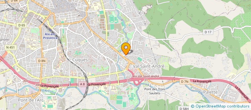 localisation de l'entreprise SATEM à AIX-EN-PROVENCE