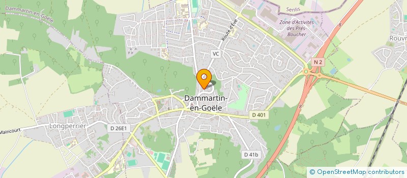 localisation de l'entreprise SATEM HOLDING  LONGPERRIER