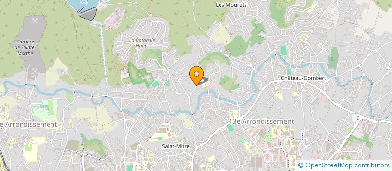 localisation de l'entreprise SATENA  MARSEILLE