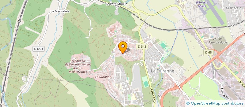 localisation de l'entreprise SATEQ EXPLOITATION à AIX-EN-PROVENCE