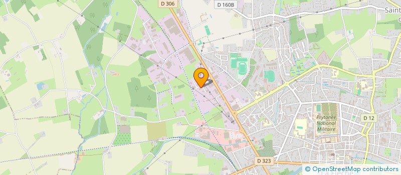 localisation de l'entreprise SATER  LA FLECHE