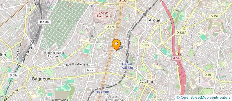 localisation de l'entreprise SATERO EXPORT à CACHAN