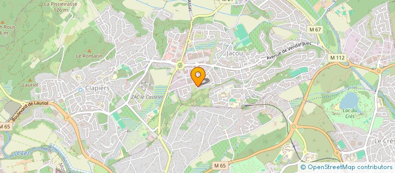 localisation de l'entreprise SATHEB  JACOU