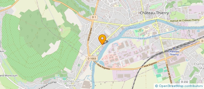 localisation de l'entreprise SATHELYNE FRANCE GROUP à CHATEAU-THIERRY