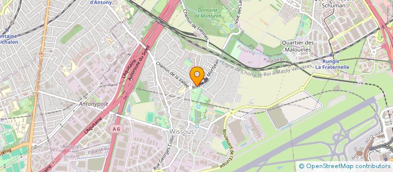 localisation de l'entreprise SATHOM à WISSOUS