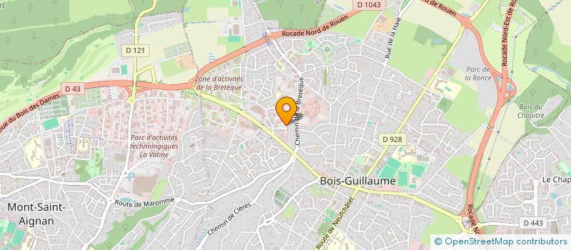 localisation de l'entreprise SATHREADZ SARL à BOIS-GUILLAUME