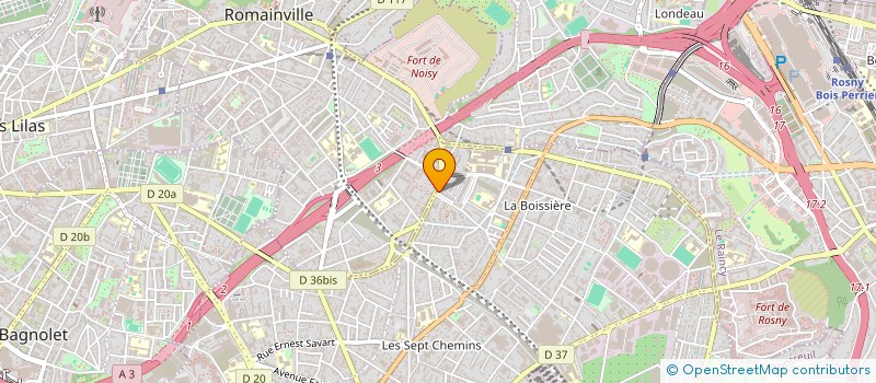 localisation de l'entreprise SATHYA PHONE SHOP à MONTREUIL