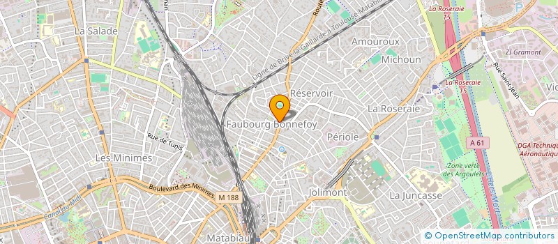 localisation de l'entreprise SATI à TOULOUSE