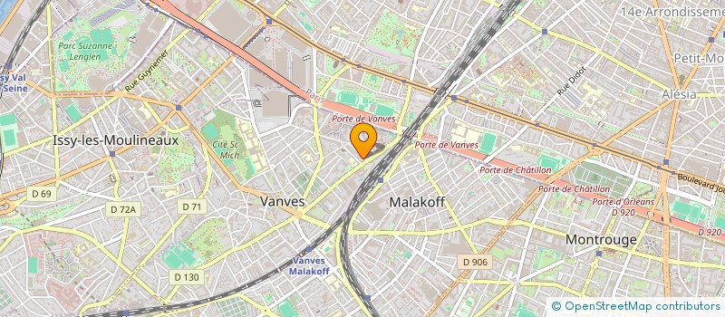 localisation de l'entreprise SATIECHAPO à VANVES