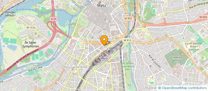 localisation de l'entreprise SATIF EUROPE à METZ