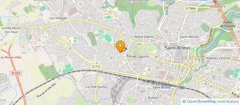 localisation de l'entreprise SATIFA & FRERES à SAINT-BRIEUC