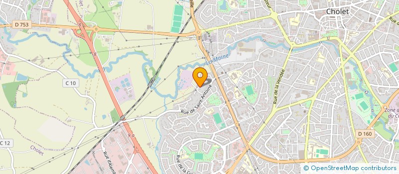 localisation de l'entreprise SATILOU à CHOLET