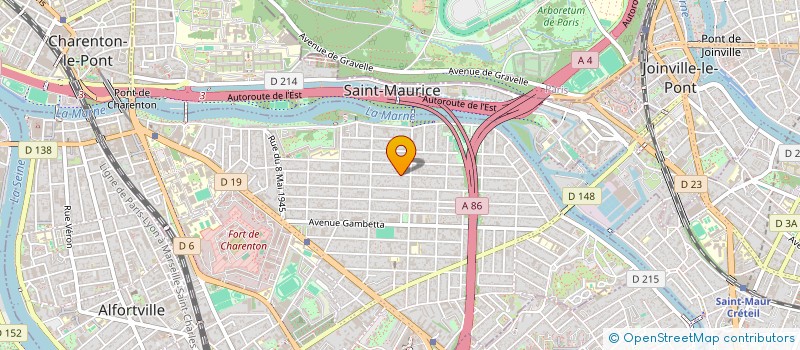 localisation de l'entreprise SATIM à MAISONS-ALFORT