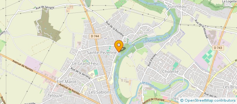 localisation de l'entreprise SATIM EXPLOITATION à NIORT