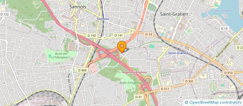 localisation de l'entreprise SATIMAT  ARGENTEUIL