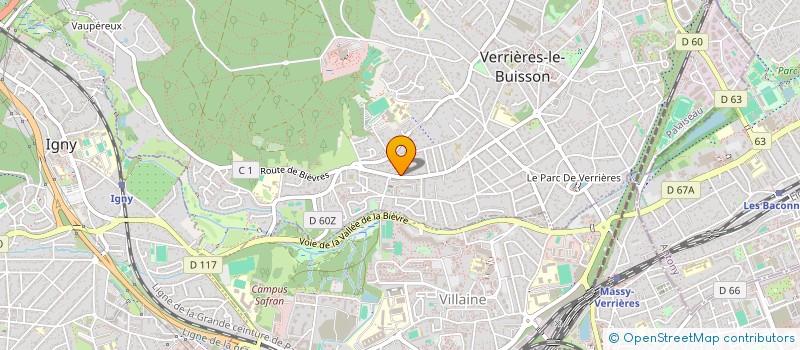 localisation de l'entreprise SATIMAUCIS AT HOME à VERRIERES-LE-BUISSON