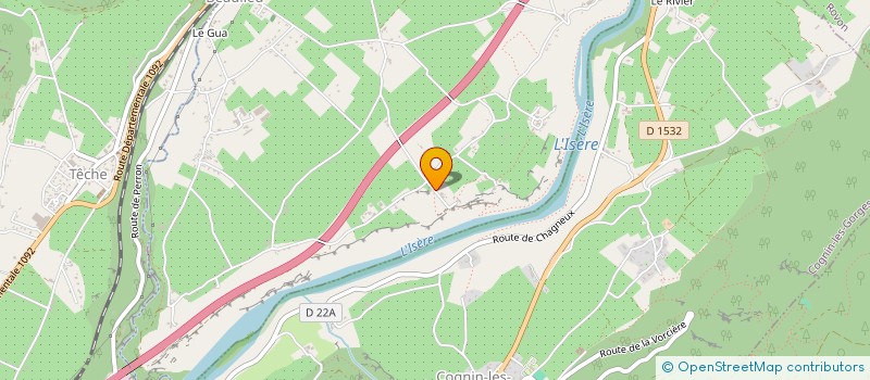 localisation de l'entreprise SATIN FRERES TRAVAUX SERVICES  BEAULIEU