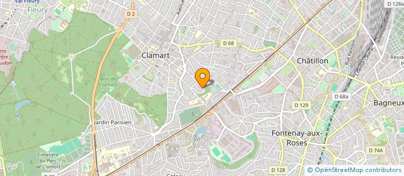 localisation de l'entreprise SATINE AMENAGEMENT à CLAMART