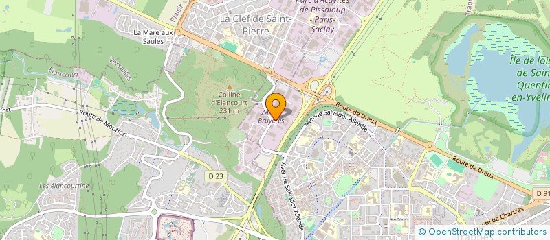 localisation de l'entreprise SATION FRANCE SARL à TRAPPES