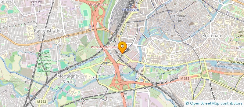 localisation de l'entreprise SATIS TT STRASBOURG à STRASBOURG