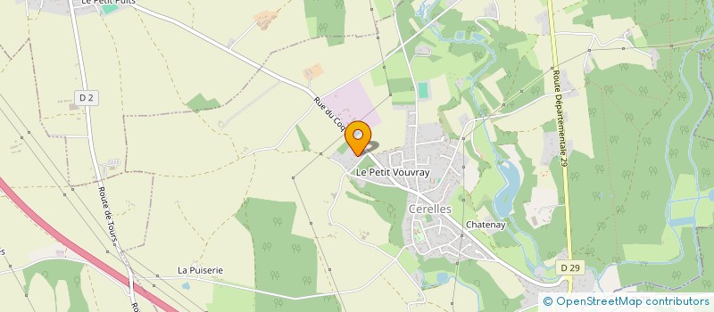 localisation de l'entreprise SATISFACTION AUTOMOBILE  CERELLES