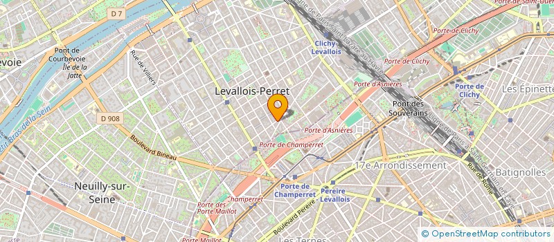 localisation de l'entreprise SATISFASHION AL  LEVALLOIS-PERRET