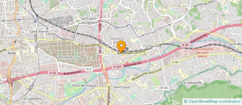 localisation de l'entreprise SATISFEU à MARSEILLE