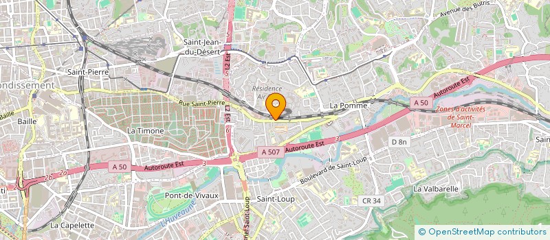 localisation de l'entreprise SATISFORMATION  MARSEILLE
