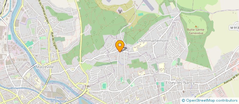 localisation de l'entreprise SATITIQUE  SAINT-MAX