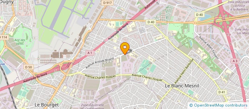 localisation de l'entreprise SATNAM PRO à LE BLANC-MESNIL