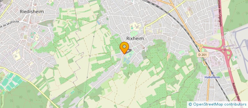 localisation de l'entreprise SATOC  RIXHEIM