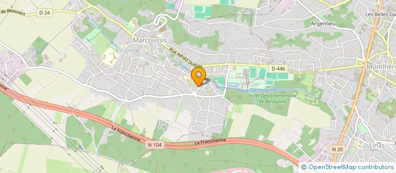 localisation de l'entreprise SATOKLEIN à MARCOUSSIS
