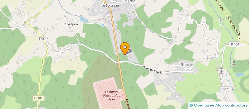 localisation de l'entreprise SATONY DISTRIBUTION à DIRAC