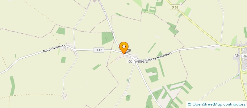 localisation de l'entreprise SATOPTIC à ROINVILLIERS