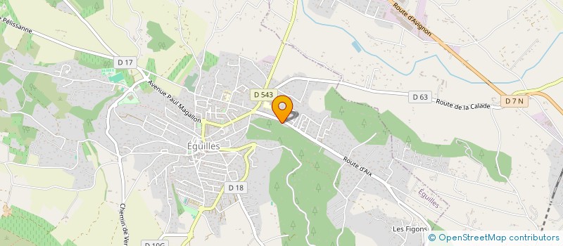 localisation de l'entreprise SATOR  EGUILLES