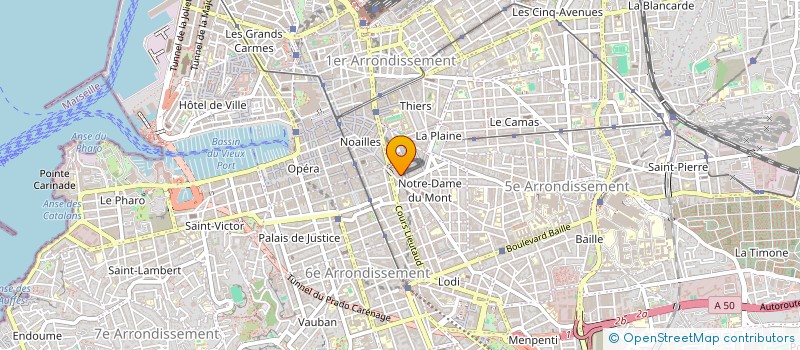 localisation de l'entreprise SATORI à MARSEILLE