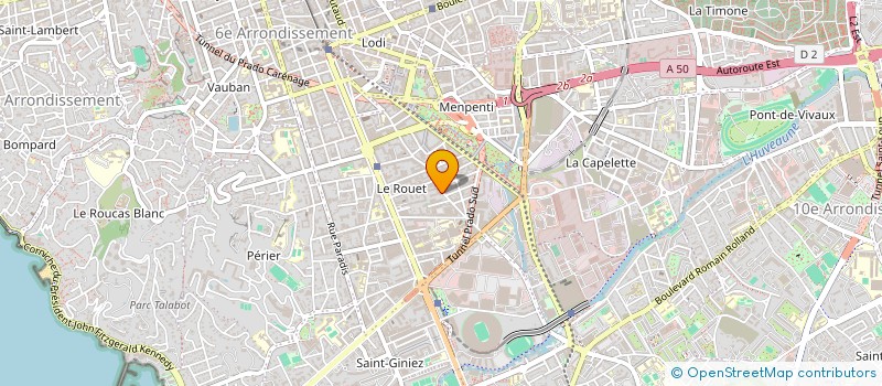 localisation de l'entreprise SATORI à MARSEILLE