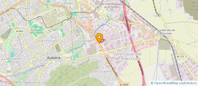 localisation de l'entreprise SATORIZ CLERMONT à AUBIERE