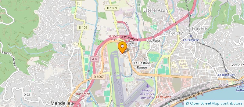 localisation de l'entreprise SATORIZ MANDELIEU à MANDELIEU-LA-NAPOULE