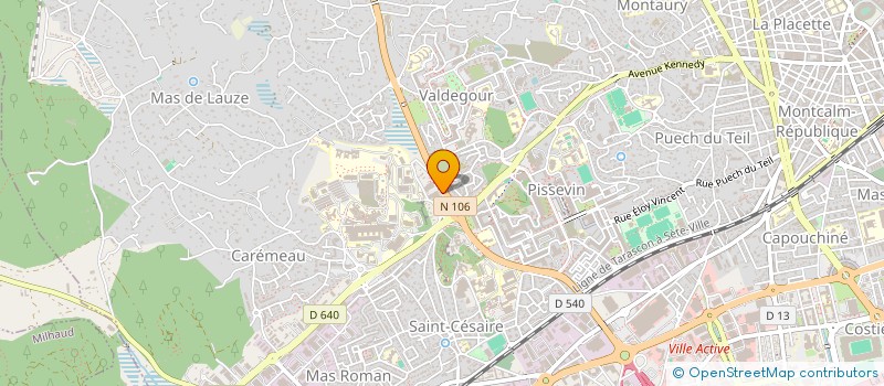 localisation de l'entreprise SATORIZ NIMES à NIMES
